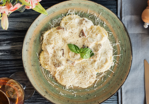 Raviolis à la sauce au Rosso Imperiale
